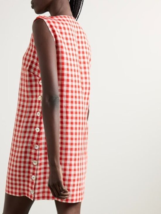 Doen Dresses & Skirts - NWT DÔEN Coralie Dress in Scarlet Marilyn Gingham Size 4